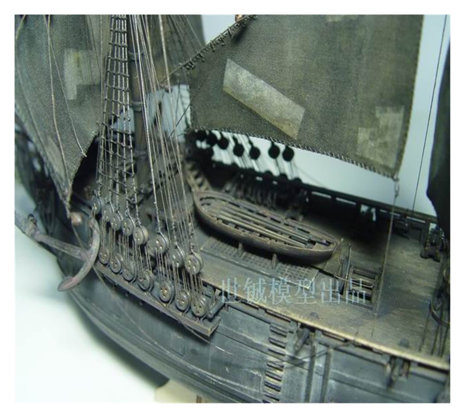 木造帆船模型パイレーツ・オブ・カリビアン 1巻〜135巻ブラックパール ブラックパール号 その1｜ハシビロ公